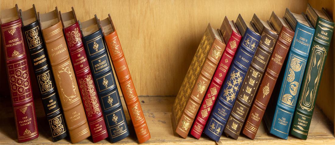 (lot of 13) Books, Franklin Library leather bound classics (1 of 1)