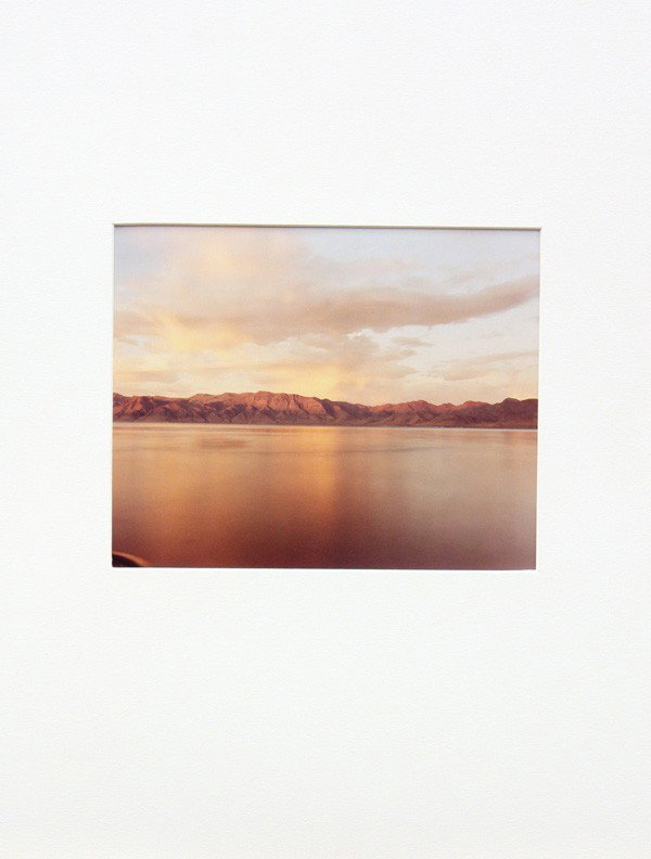 Photograph, Richard Misrach, Pyramid Lake #6: Unframed chromogenic print (c-print), ''Pyramid Lake #6,'' by Richard Misrach (American, b.1949), signed and titled in ink verso, overall: 9.5 x 7.5''w