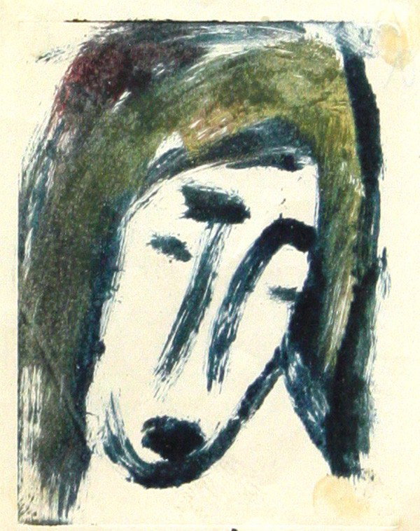 Drawings, Boris Deutsch, Figures, Landscapes: (lot of 10) Unframed works on paper, Abstracts, Portraits, Figures, and Landscapes, by Boris Deutsch (Californian, 1892-1978), most signed and dated, 1920s-1970s, largest overall: 18''h x 12.5''w