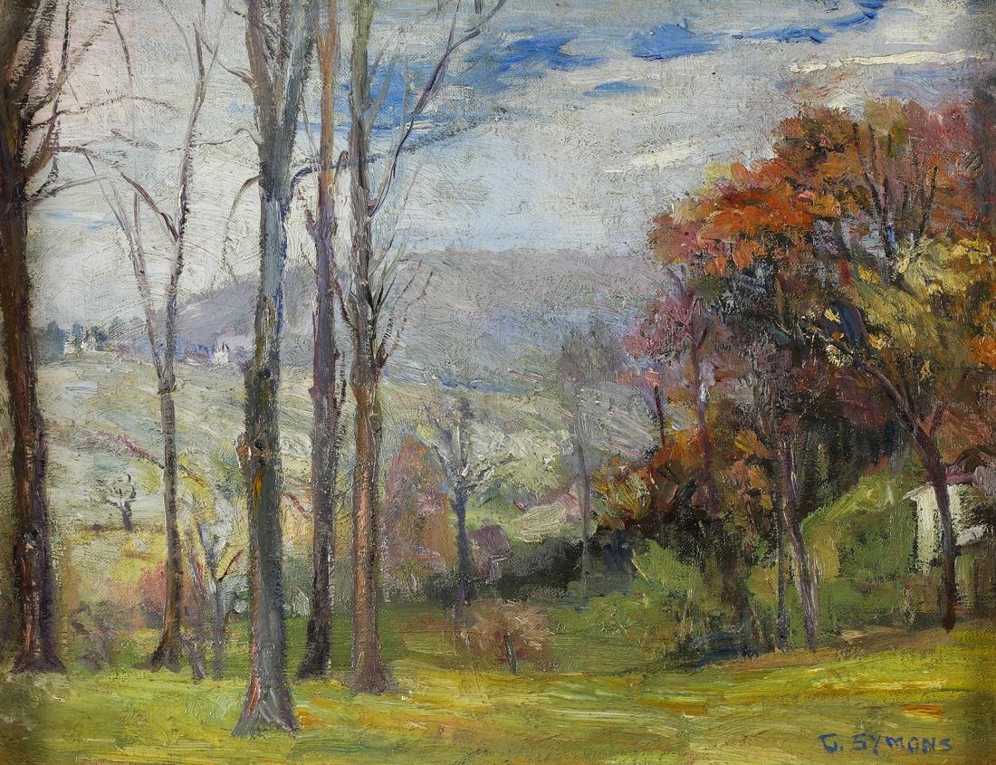 Painting, George Gardner Symons (1 of 4)
