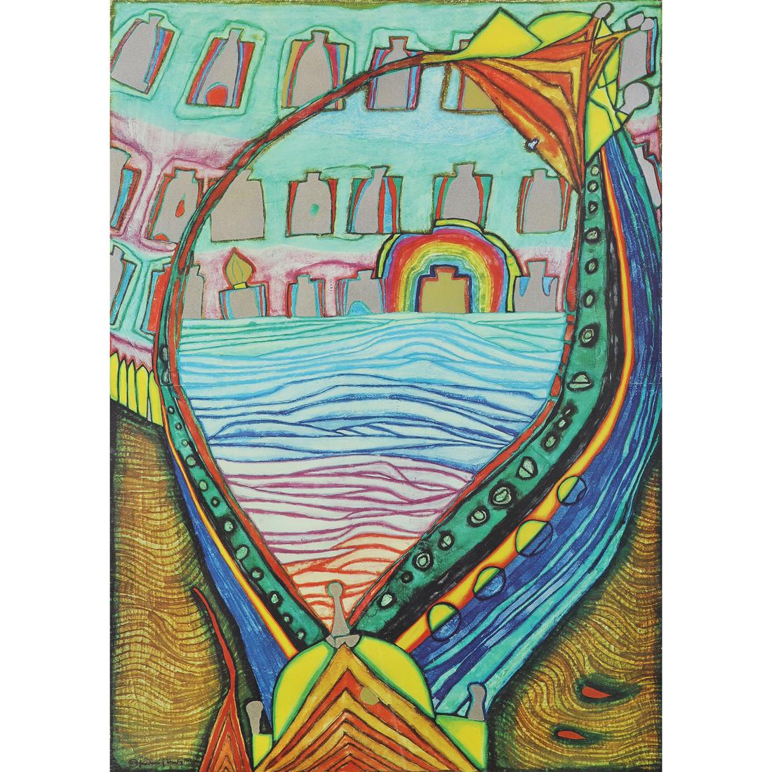 Print, Friedensreich Hundertwasser (1 of 6)