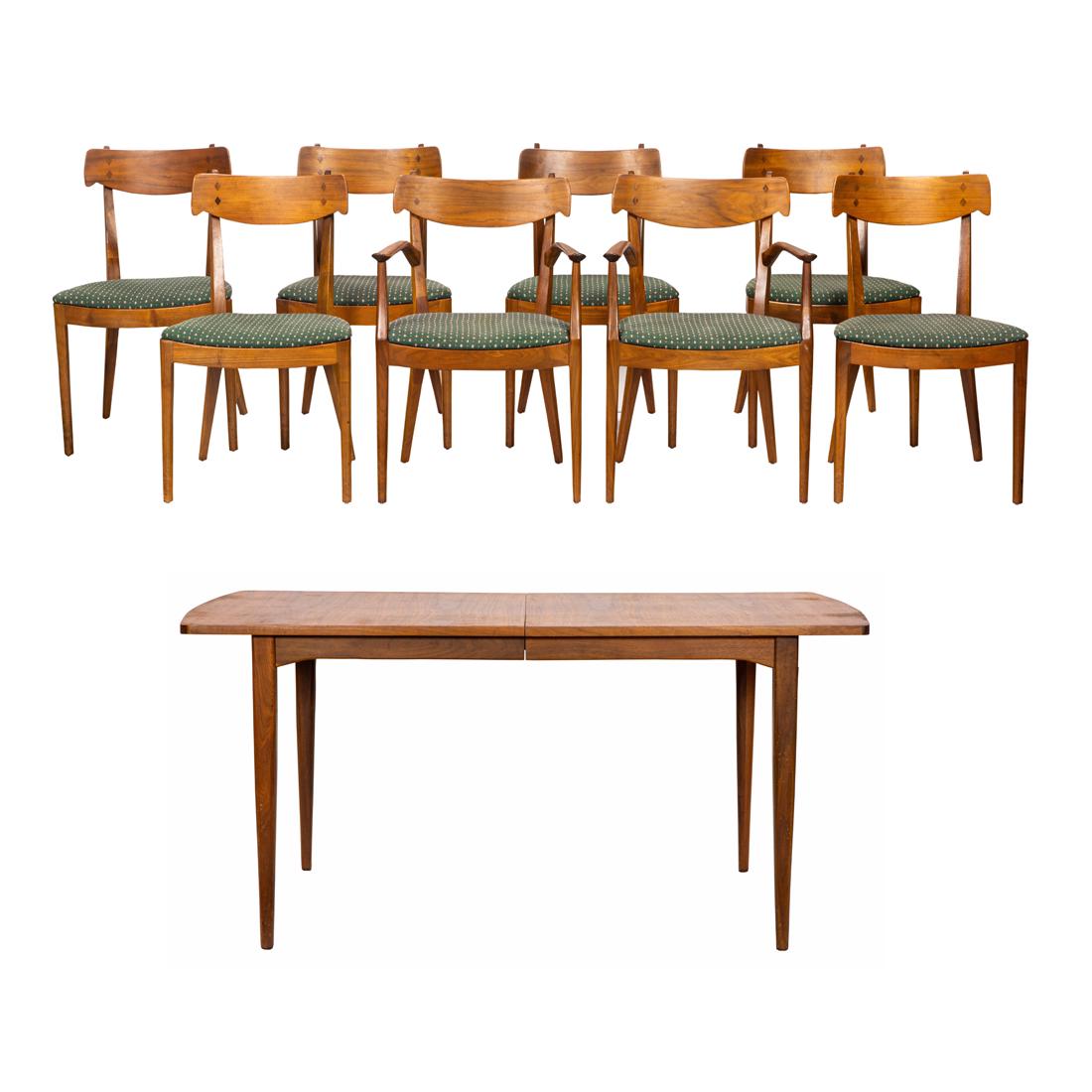 (lot of 9) Kipp Stewart Drexel Declaration dining suite (1 of 8)