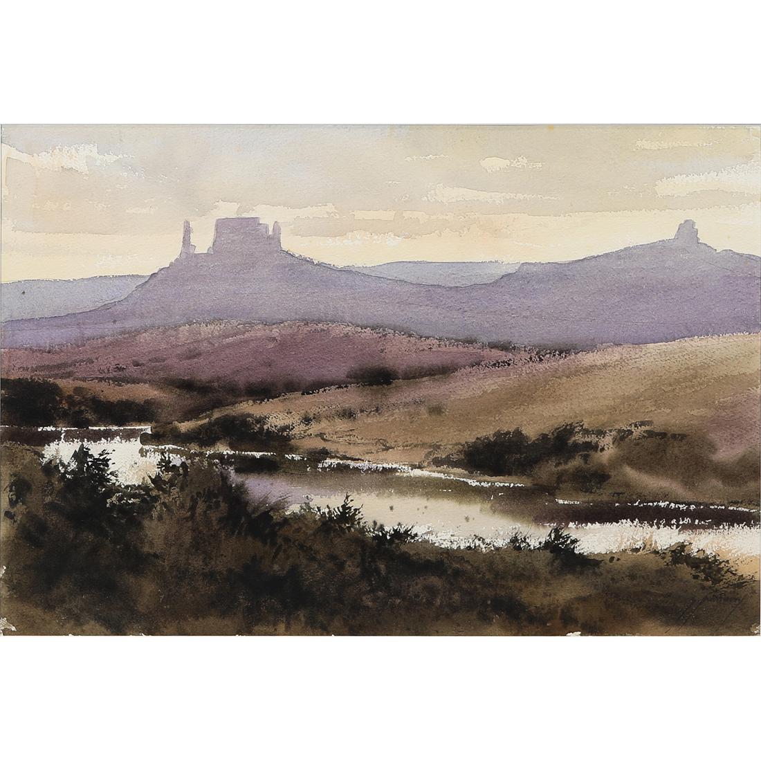 Watercolor, Scott Anthony (1 of 3)