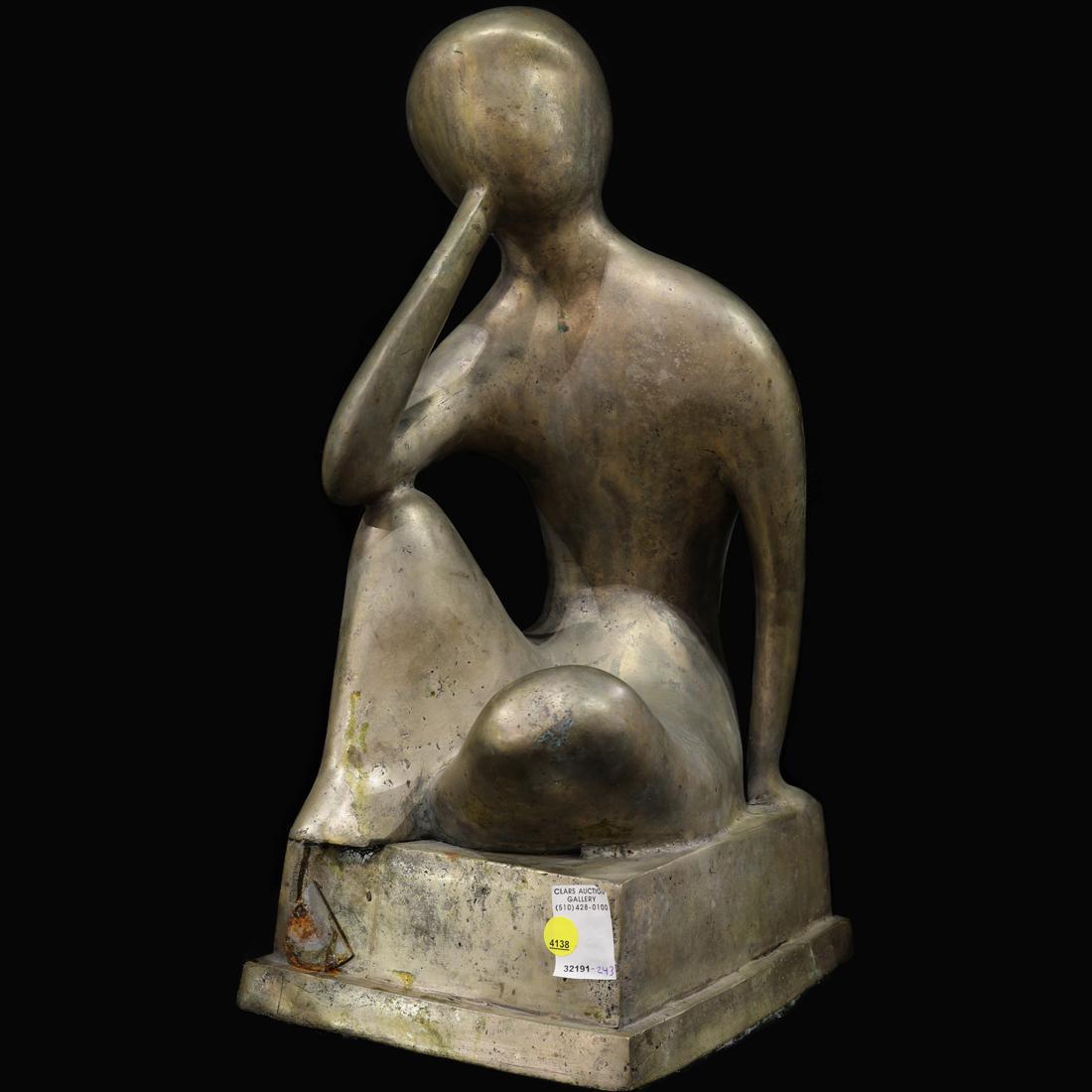 American School (20th century), Abstract Seated Figure (1 of 1)