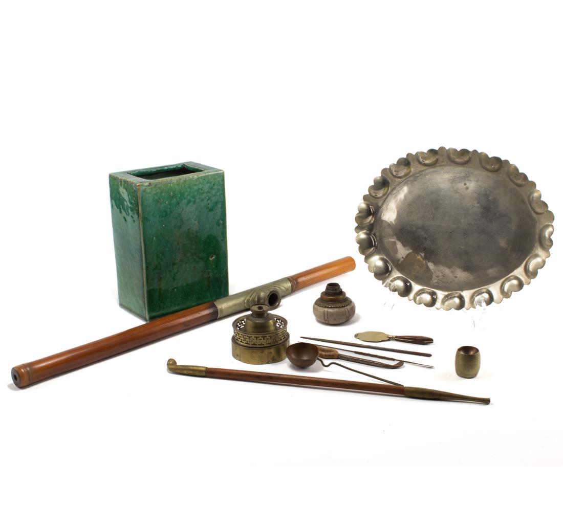 Partial set of Chinese opium smoking tools (1 of 5)