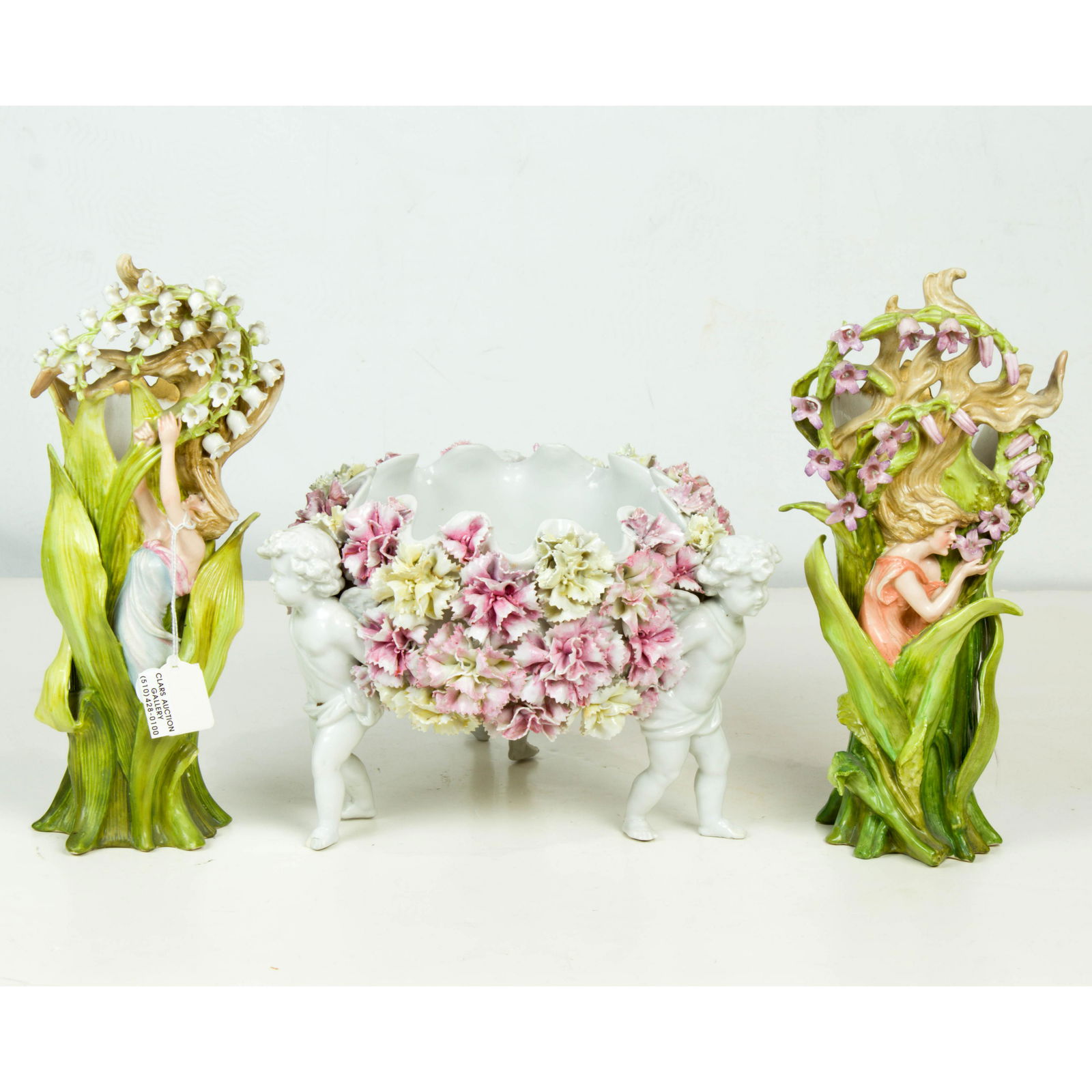 (lot of 3) Group of German porcelain (1 of 1)