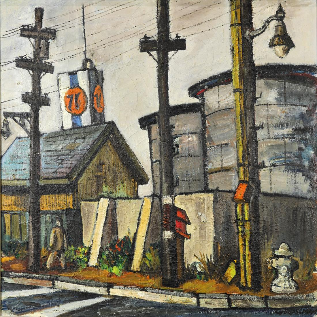 Painting, Arnold Grossman (1 of 3)