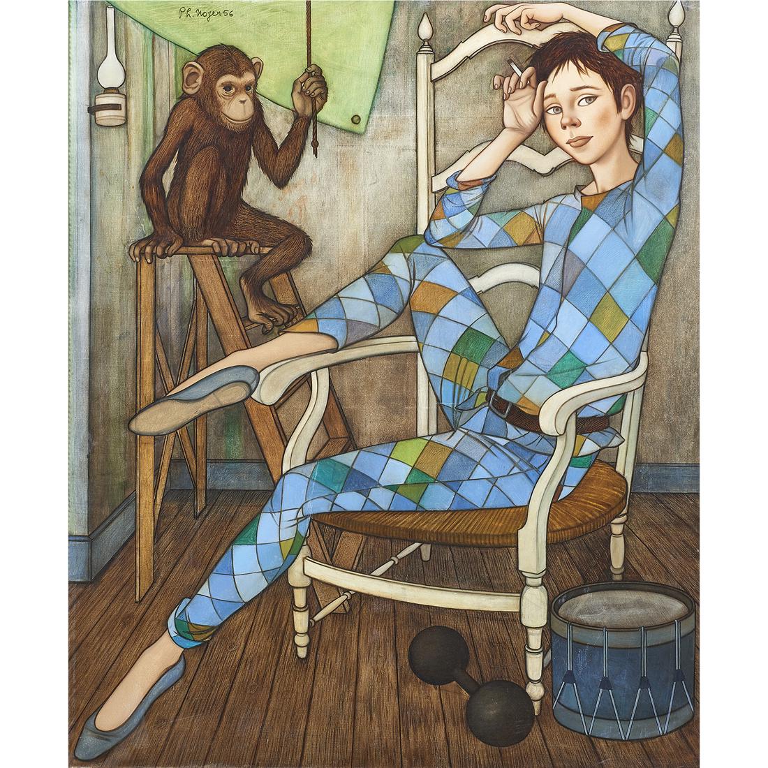 Painting, Philippe Henri Noyer (1 of 4)