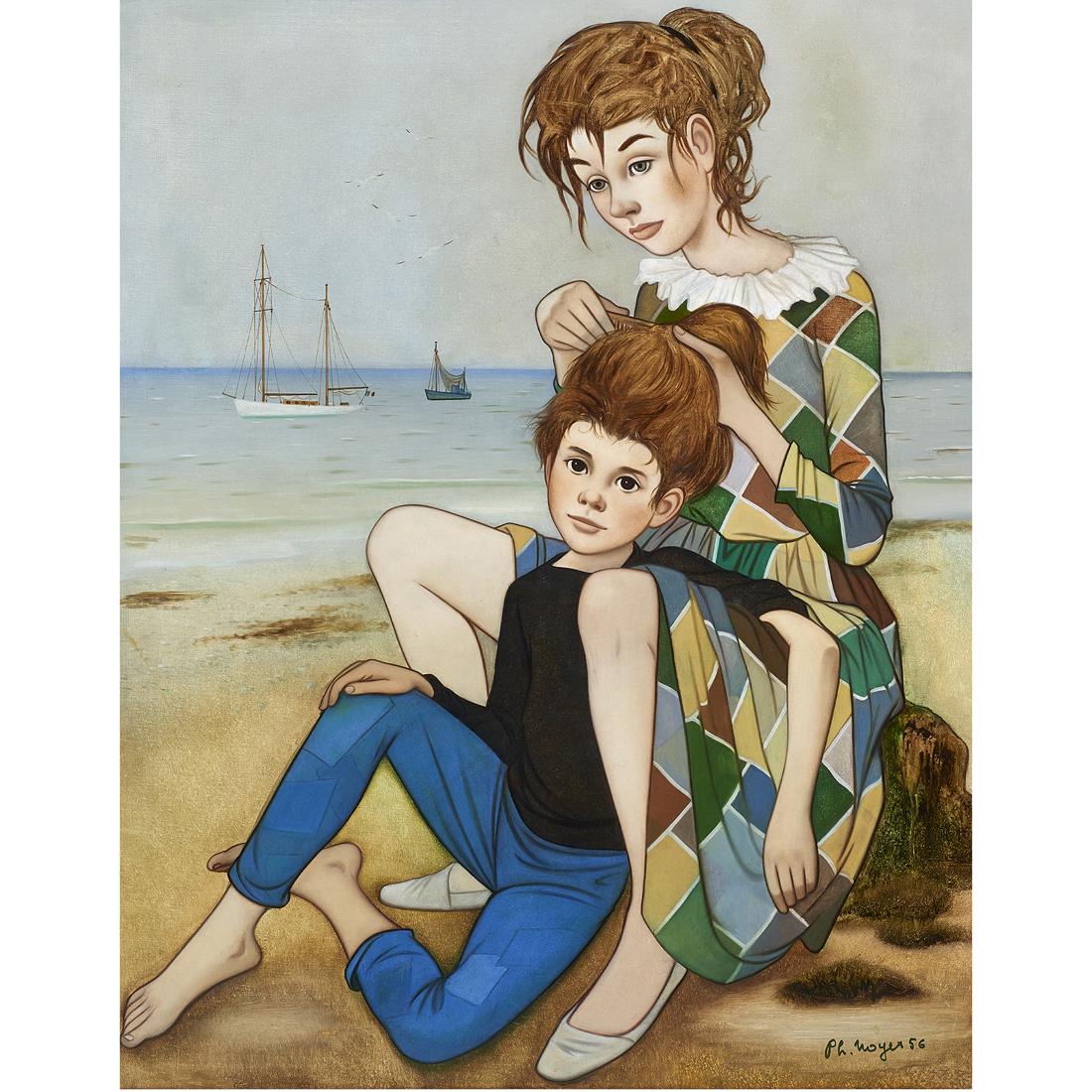 Painting, Philippe Henri Noyer (1 of 4)