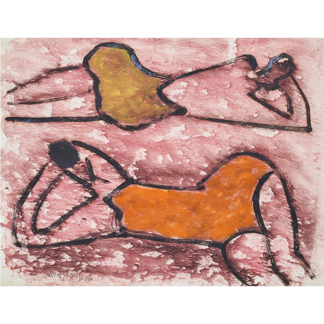 Monotype, Milton Avery (1 of 4)