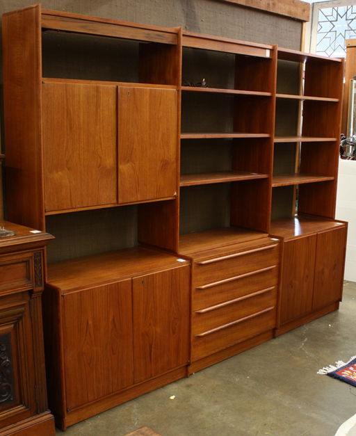 153 Danish Teak Wall Unit