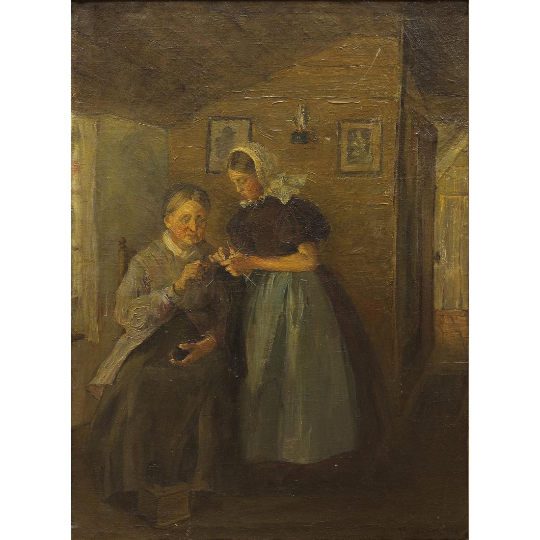 Painting, Mary Vanderveer (1 of 5)