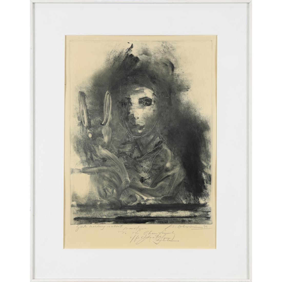 Monotype, Nathan Oliveira (1 of 6)