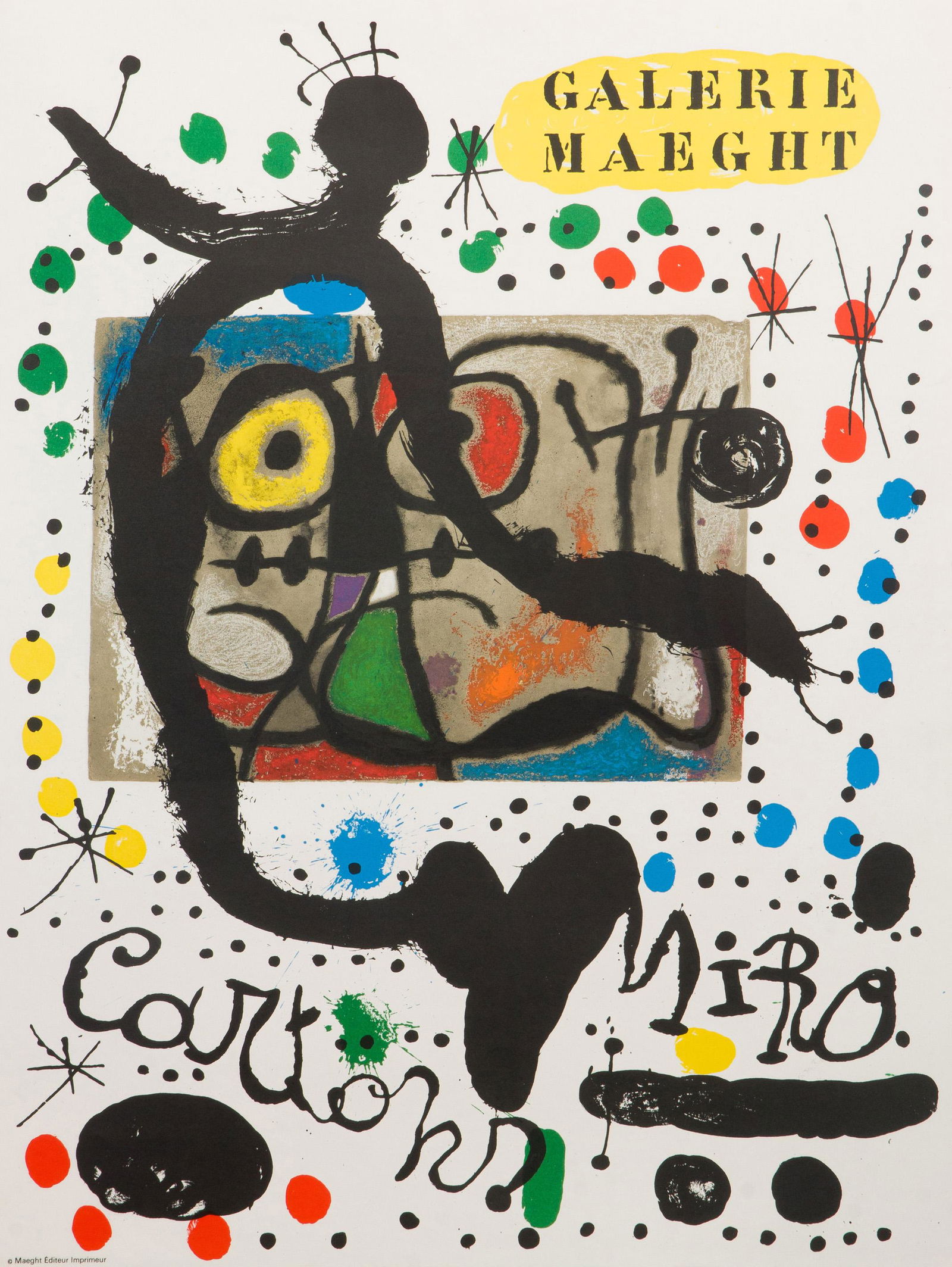 Exhibition poster, Joan Miro (1 of 1)