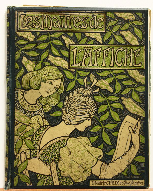 Color Lithographs, Chaix, Maitres de L'Affiche: (Lot of 11) Unframed color lithographs, ''Les Maitres de L'Affiche,'' printed by Chaix, including ''Fete De Charite,'' by Jules Cheret (French, 1836-1922), ''Les Fetes de Paris'' by Eugene Grasset (Sw