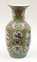 6695: Chinese Enameled Porcelain Baluster Vase - 4
