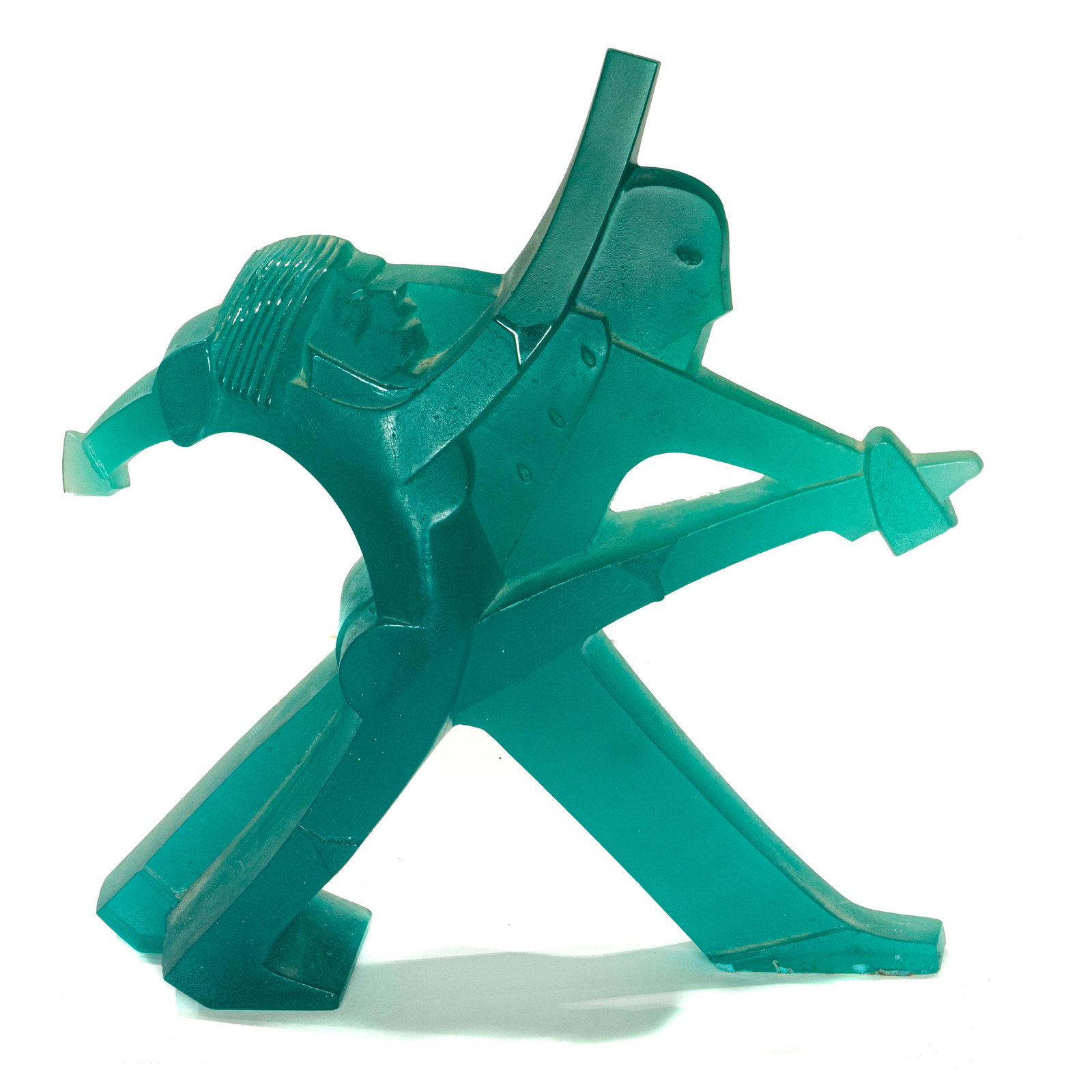 A Daum pate de verre glass 'Les Danseurs' figural group (1 of 5)