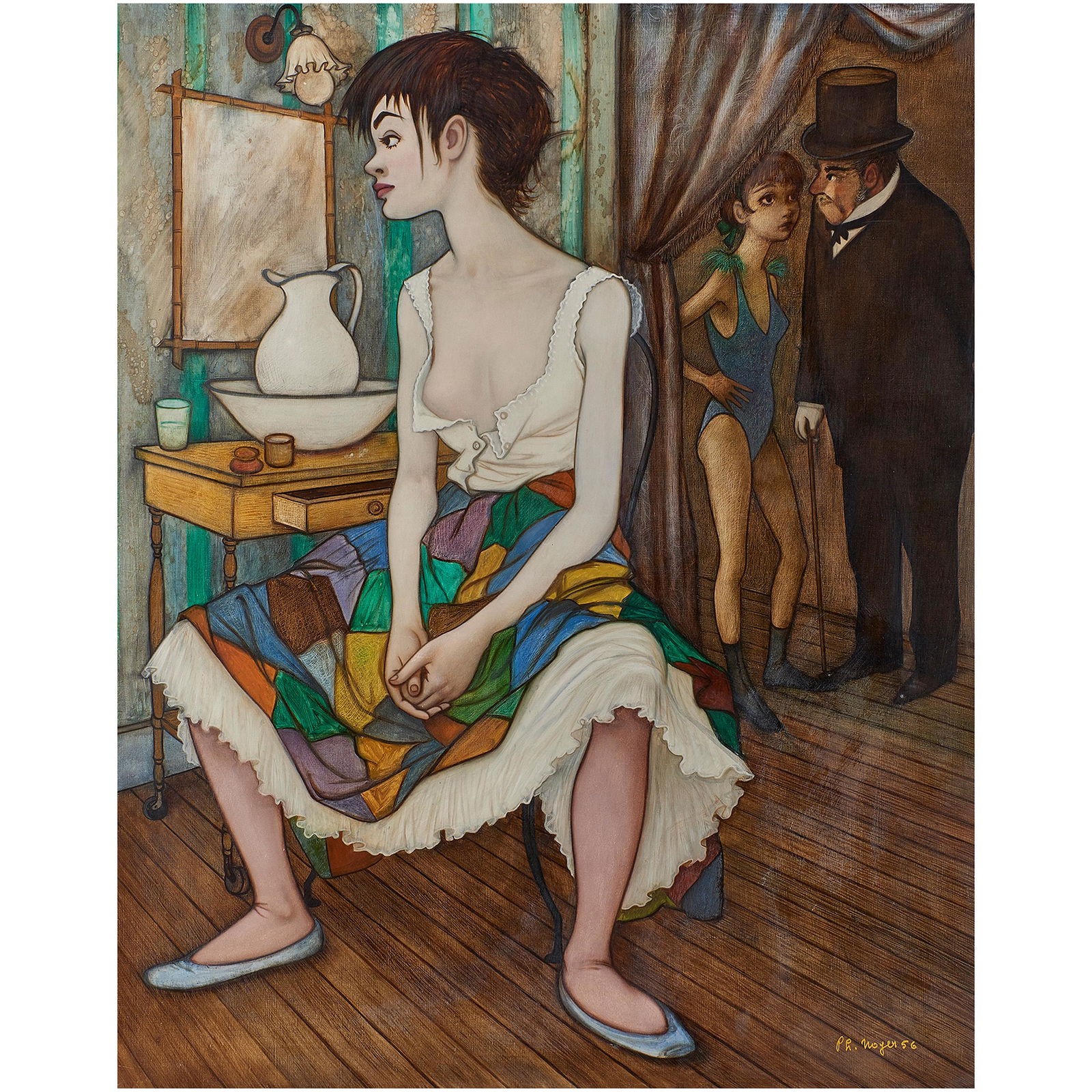 Painting, Philippe Henri Noyer (1 of 4)