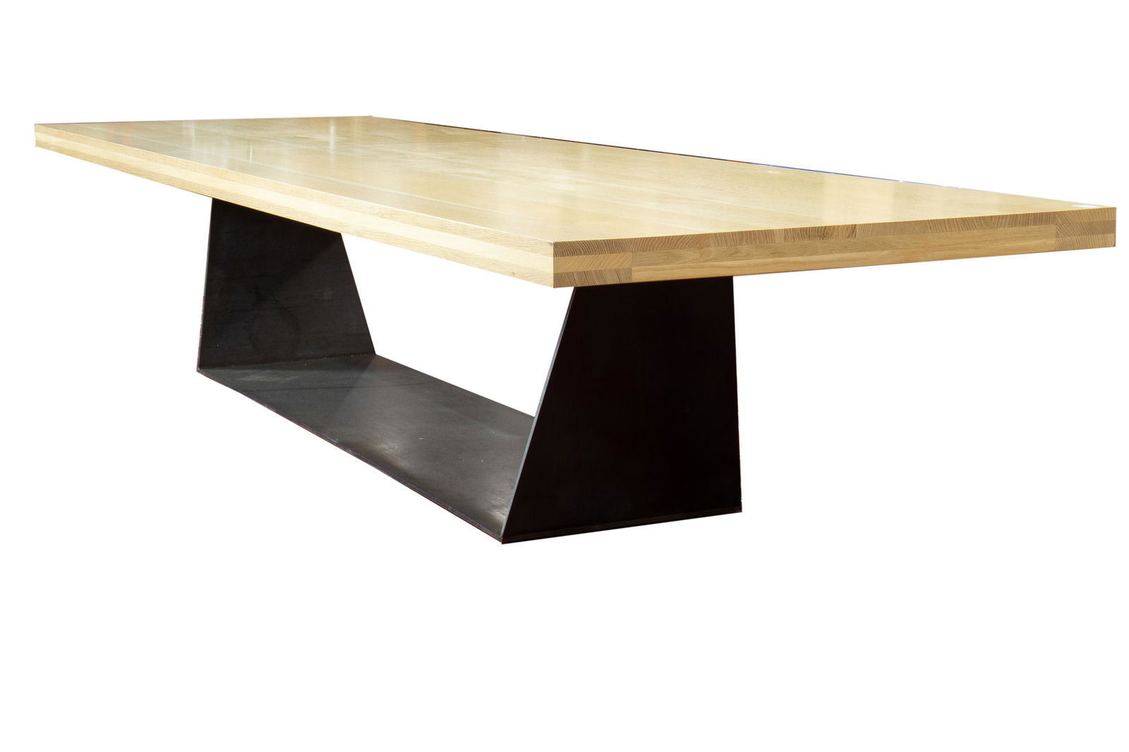 A custom white oak conference table or banquet table (1 of 2)