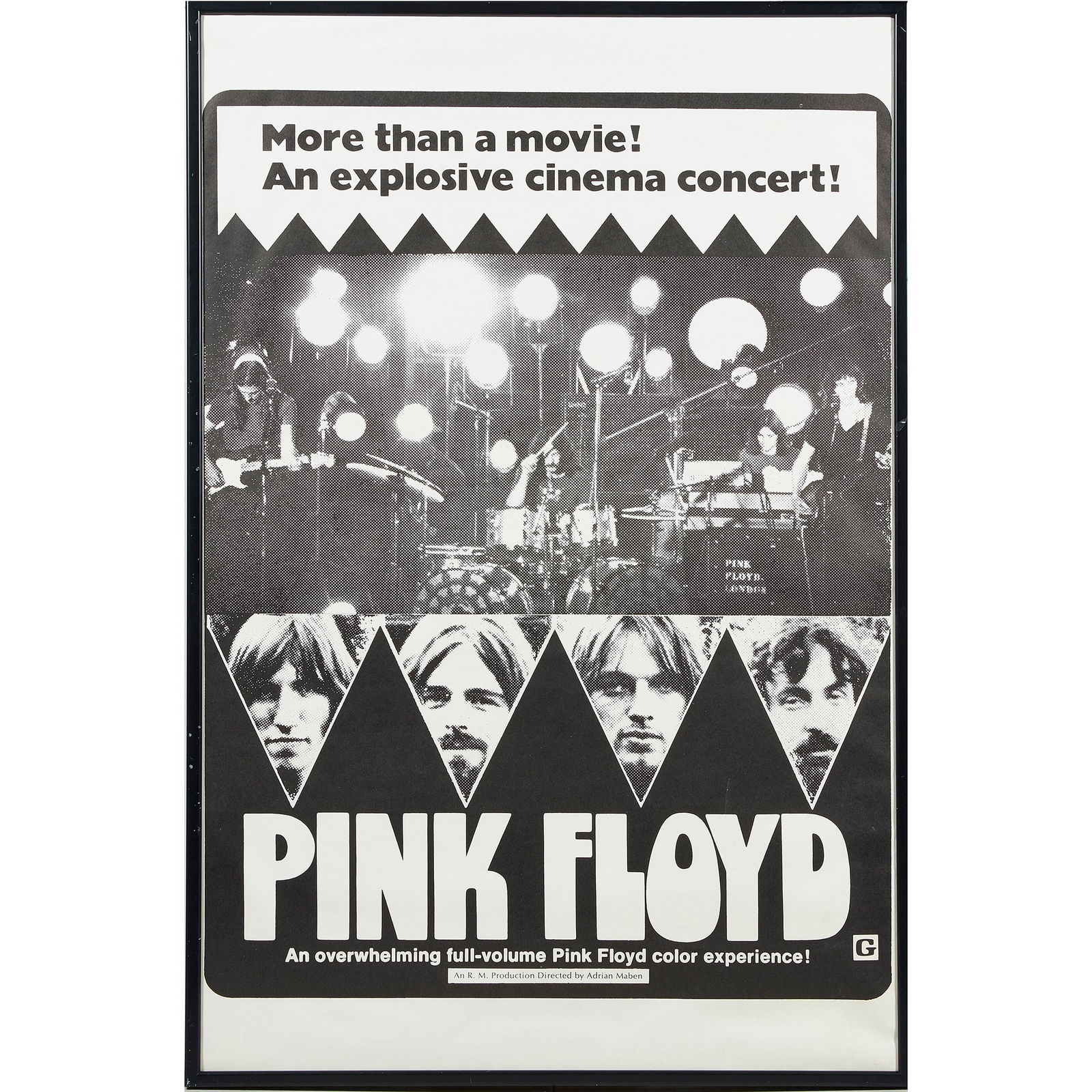 Concer poster, Pink Floyd Cinema (1 of 2)