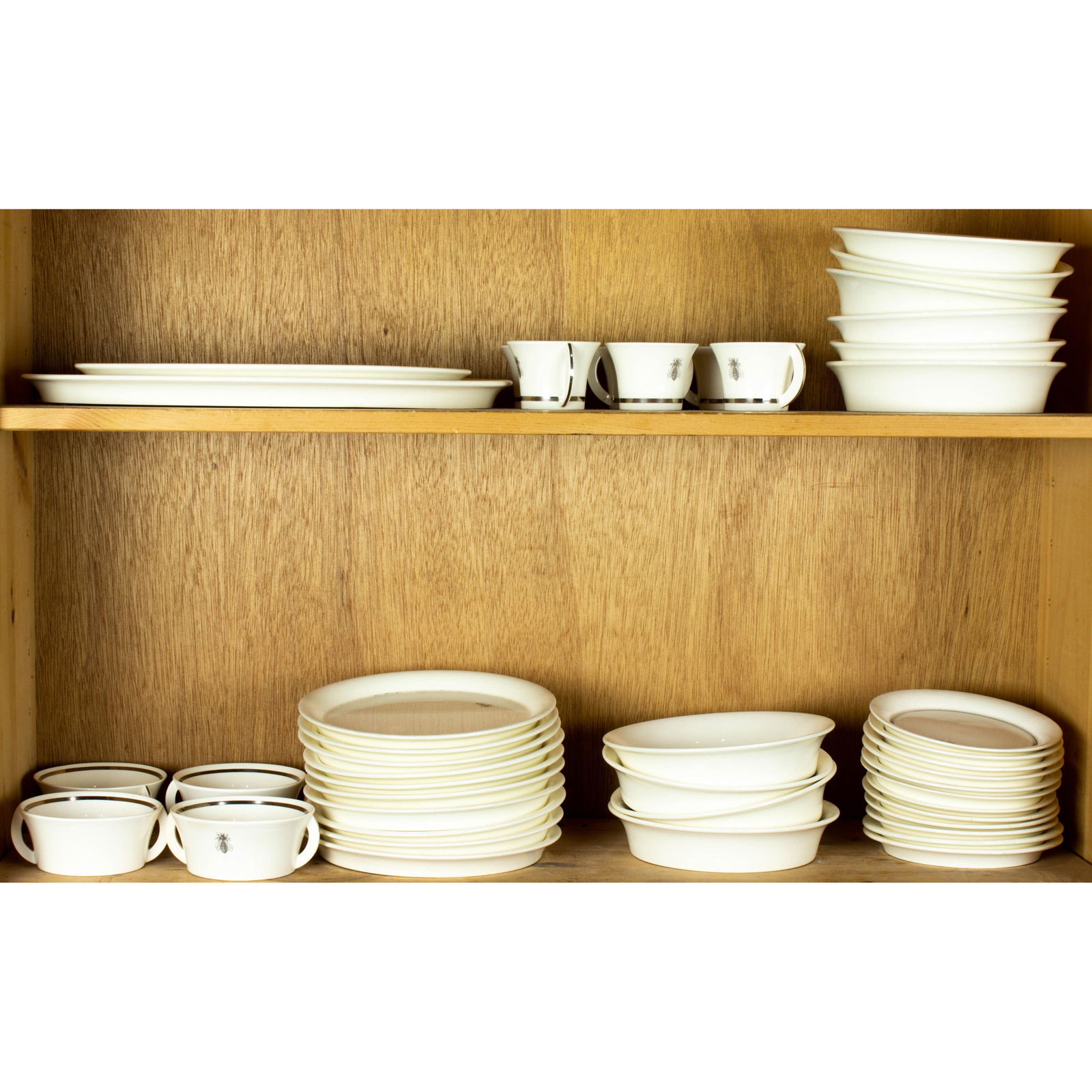 (lot of 46) Jean Luce partial porcelain table service (1 of 1)