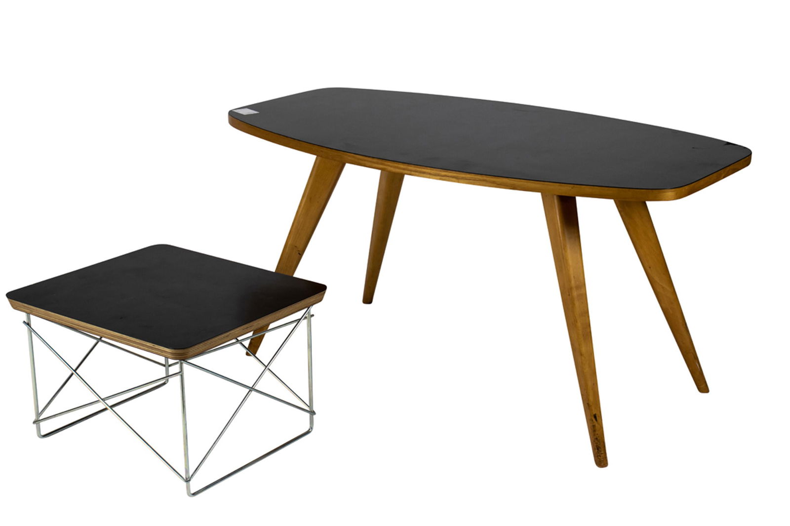 (lot of 2) Charles and Ray Eames LTR table, etc. (1 of 4)