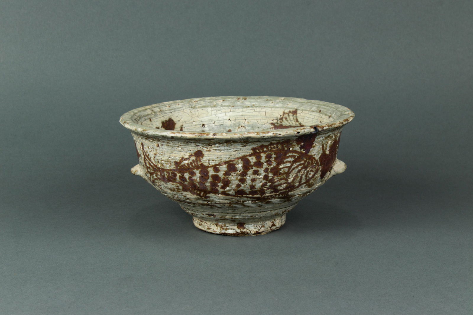 Korean underglaze copper red bowl (1 of 1)