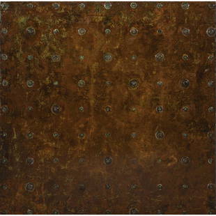 Mixed Media, Sylvain Louis Seize: Sylvain Louis-Seize (Canadian, b. 1968), "Beyond," 2005, mixed media with resin on panel, signed, titled, and dated verso, studio stamped verso, panel (unframed): 48"h x 48"w. Provenance: Private Coll