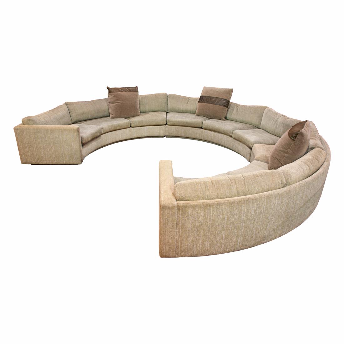 Milo Baughman, Circular Sofa (1 of 3)