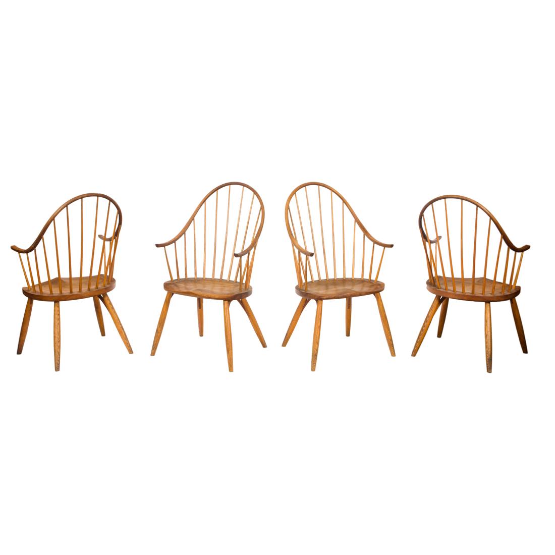 Thomas Moser, Continuous Arm Chairs, set of four (1 of 4)