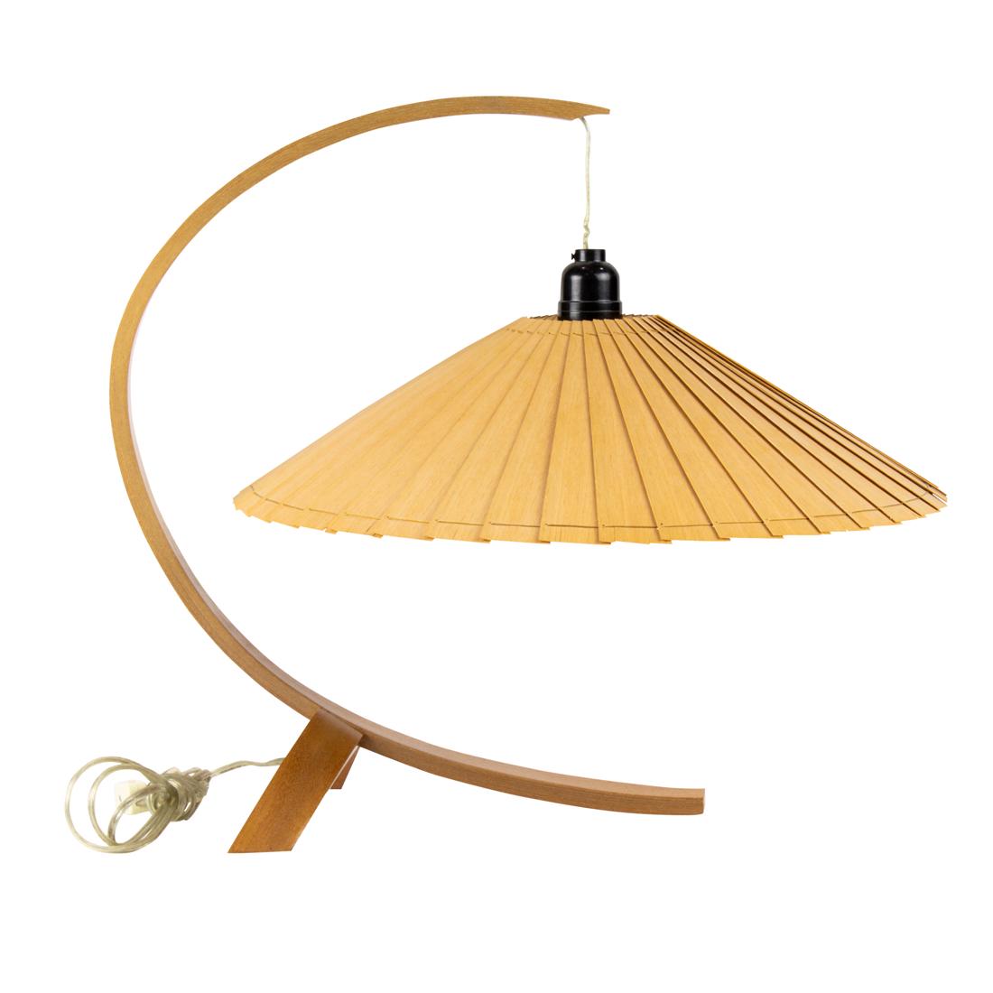 A Modernist John Lang bentwood fan lamp (1 of 3)