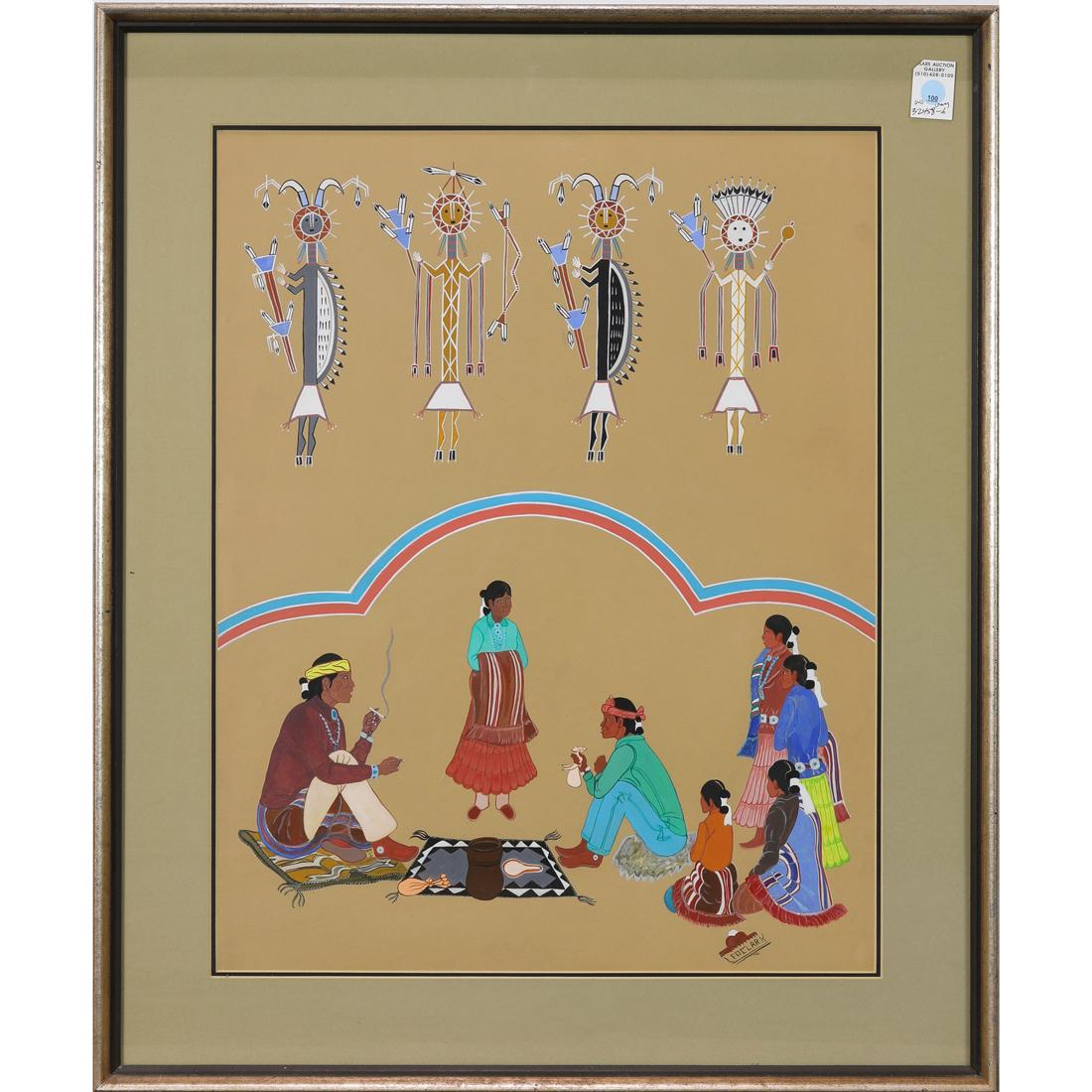 Painting, Leo Clark (1 of 2)