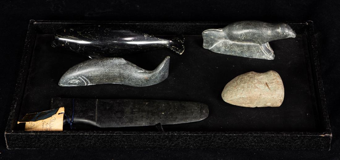 (Lot of 5) Inuit carvings (1 of 1)