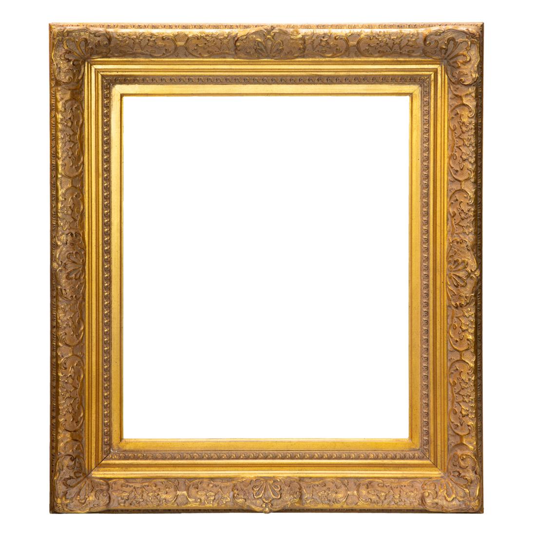 Baroque style frame giltwood carved frame (1 of 1)