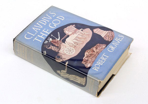 Robert Graves, Claudius The God: Book, Robert Graves, Claudius The God and his wife Messalina, Harrison Smith and Robert Haas, New York, 1935, with dust jacket