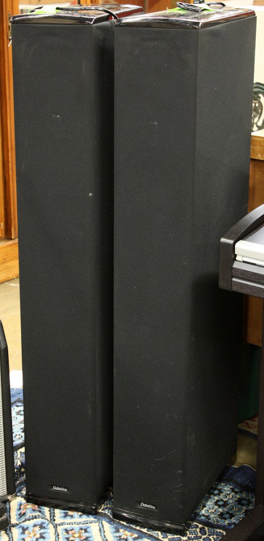 Audio equipment: Pair of Definitive Techonogly bi-polar super-tower speakers, model # BP7002