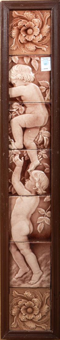 Victorian majolica tiles (1 of 1)