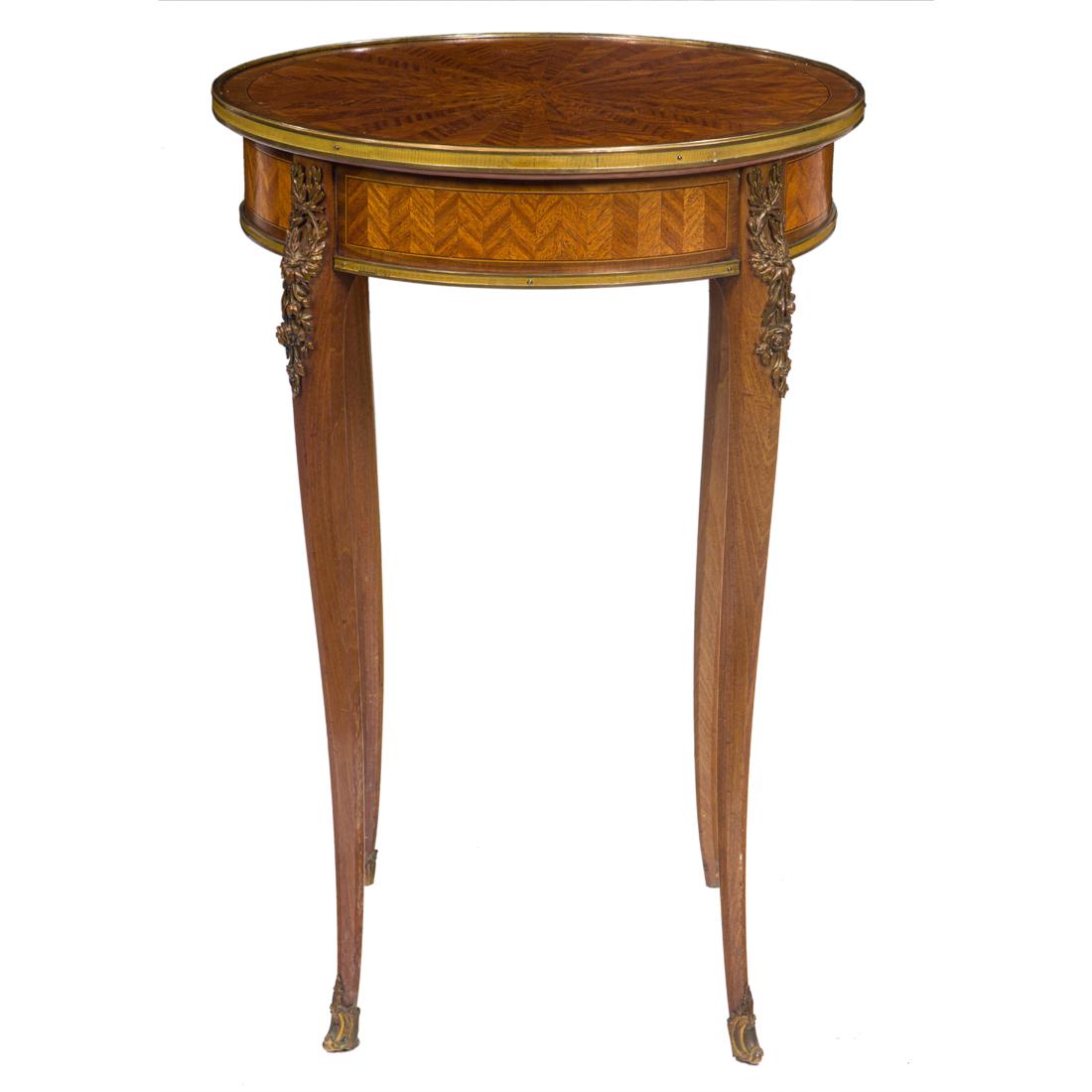 A Louis XV style occasional table (1 of 3)