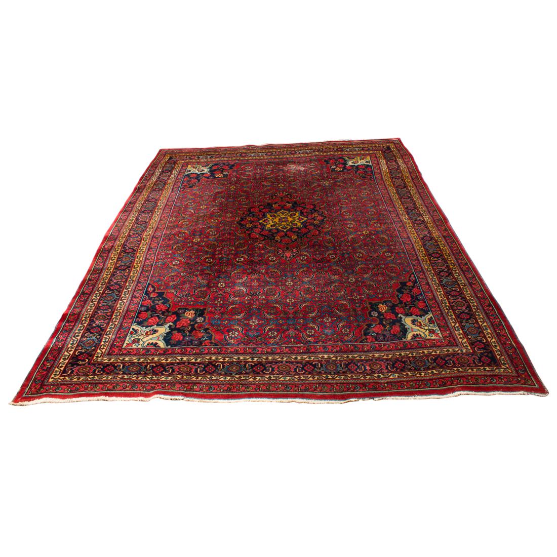 A semi-antique Persian Bidjar carpet (1 of 4)