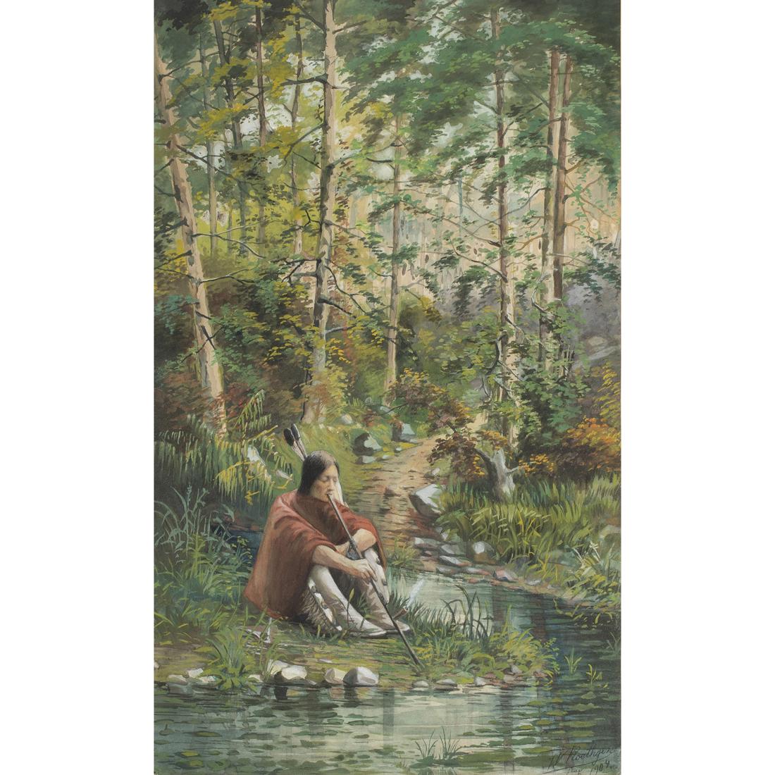 Watercolor, William Roethgen (1 of 4)