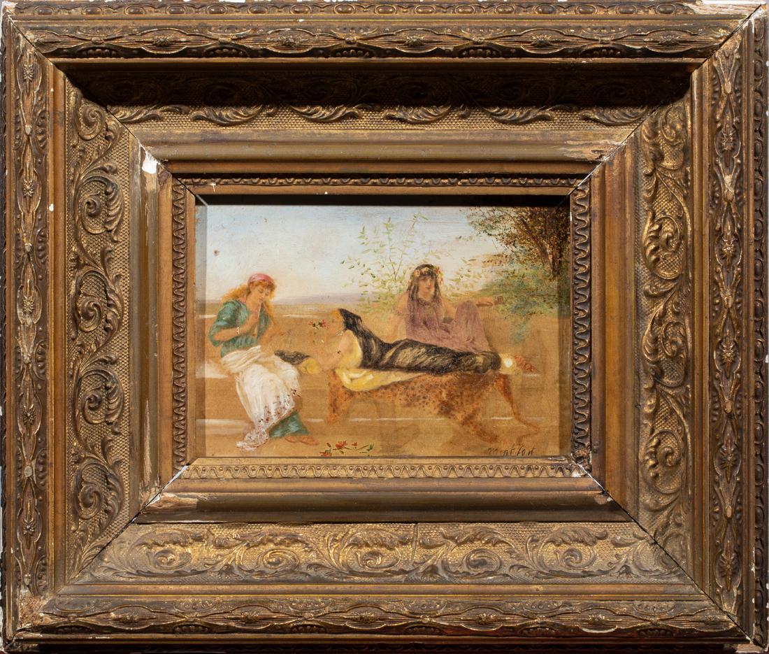 Painting, Antoine Alphonse Montfort (1 of 2)