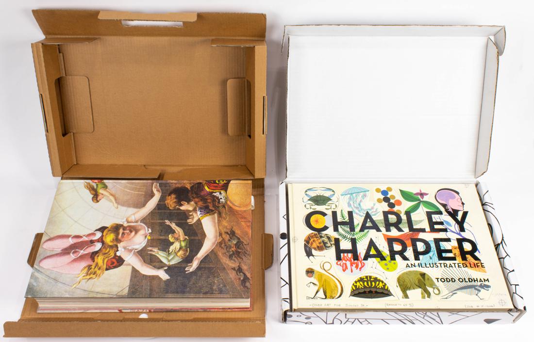 (Lot of 2) Art books: Charley Harper and The Circus (1 of 1)