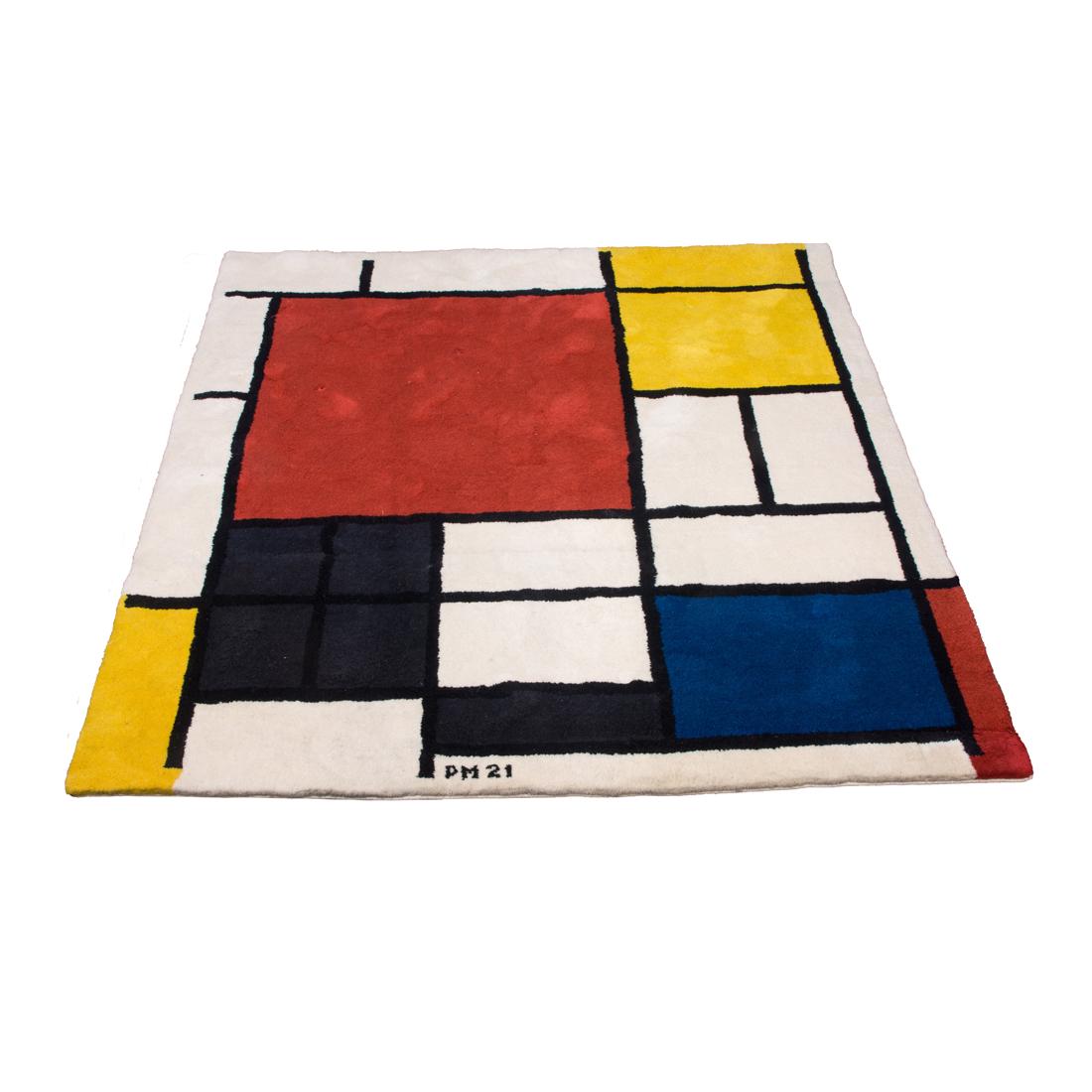 After Piet Mondrian, Composition with Red, Yellow and Blue Carpet (1 of 5)
