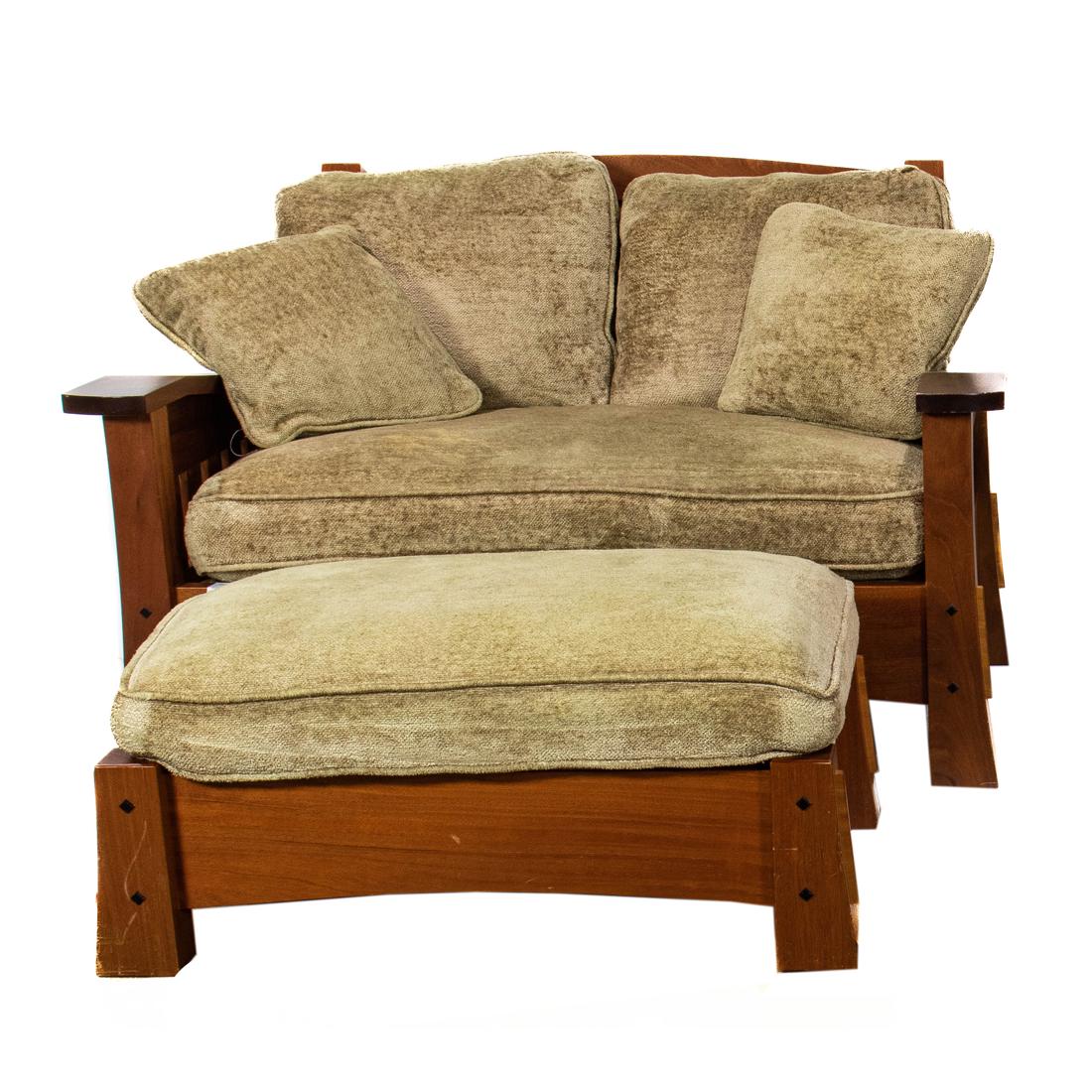 Berkeley chair and ottoman sales