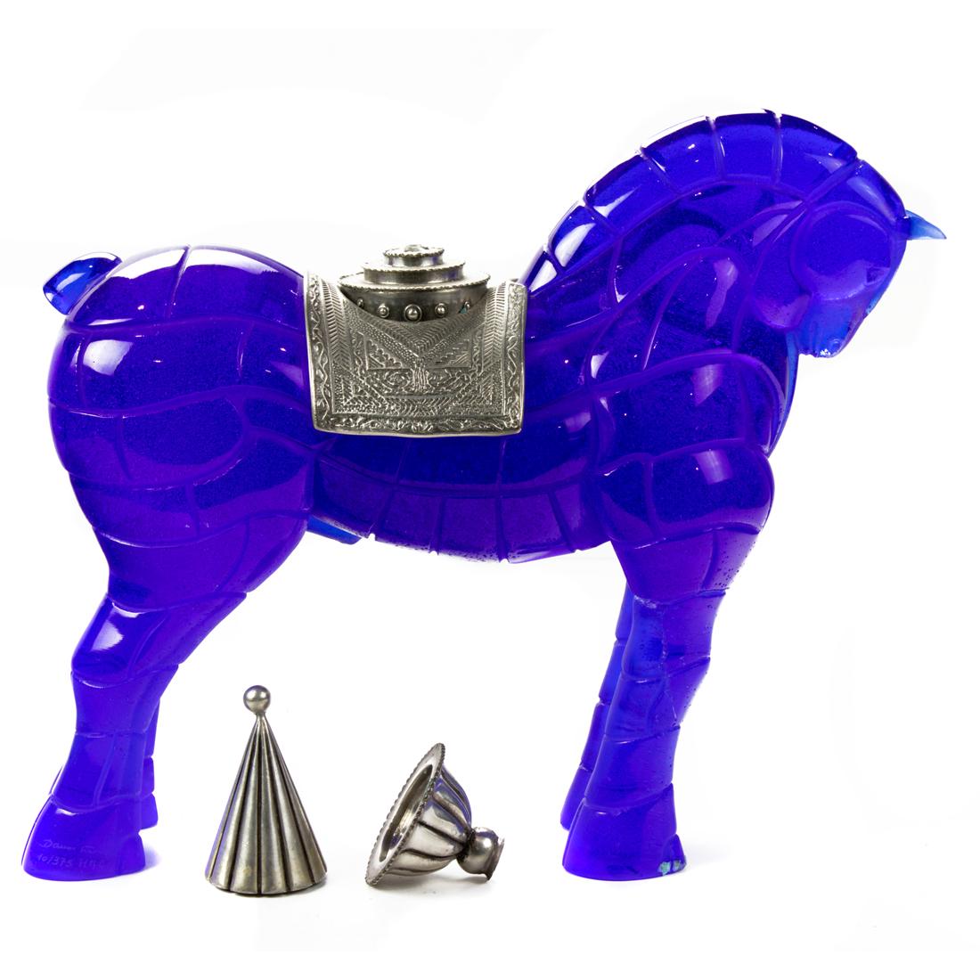 Daum, Equestrian Figure of Cheval Porteur de Feu (1 of 4)