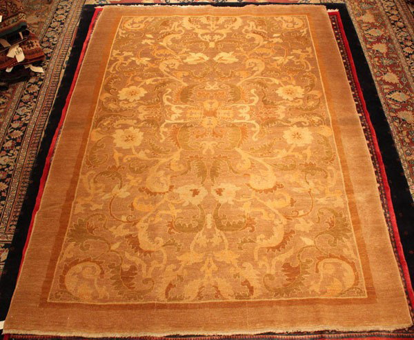 Agra carpet: Agra carpet; NE persia; 6ft 10in x 9ft 8in