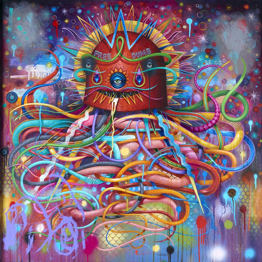 Painting, Jaime "Germs" Zacarias (1 of 3)