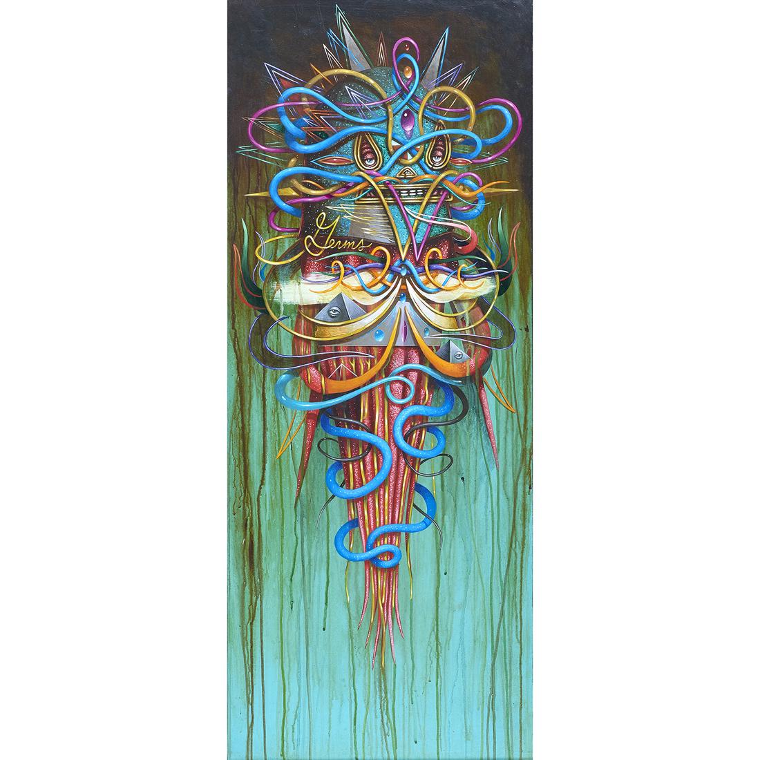 Painting, Jaime "Germs" Zacarias (1 of 3)