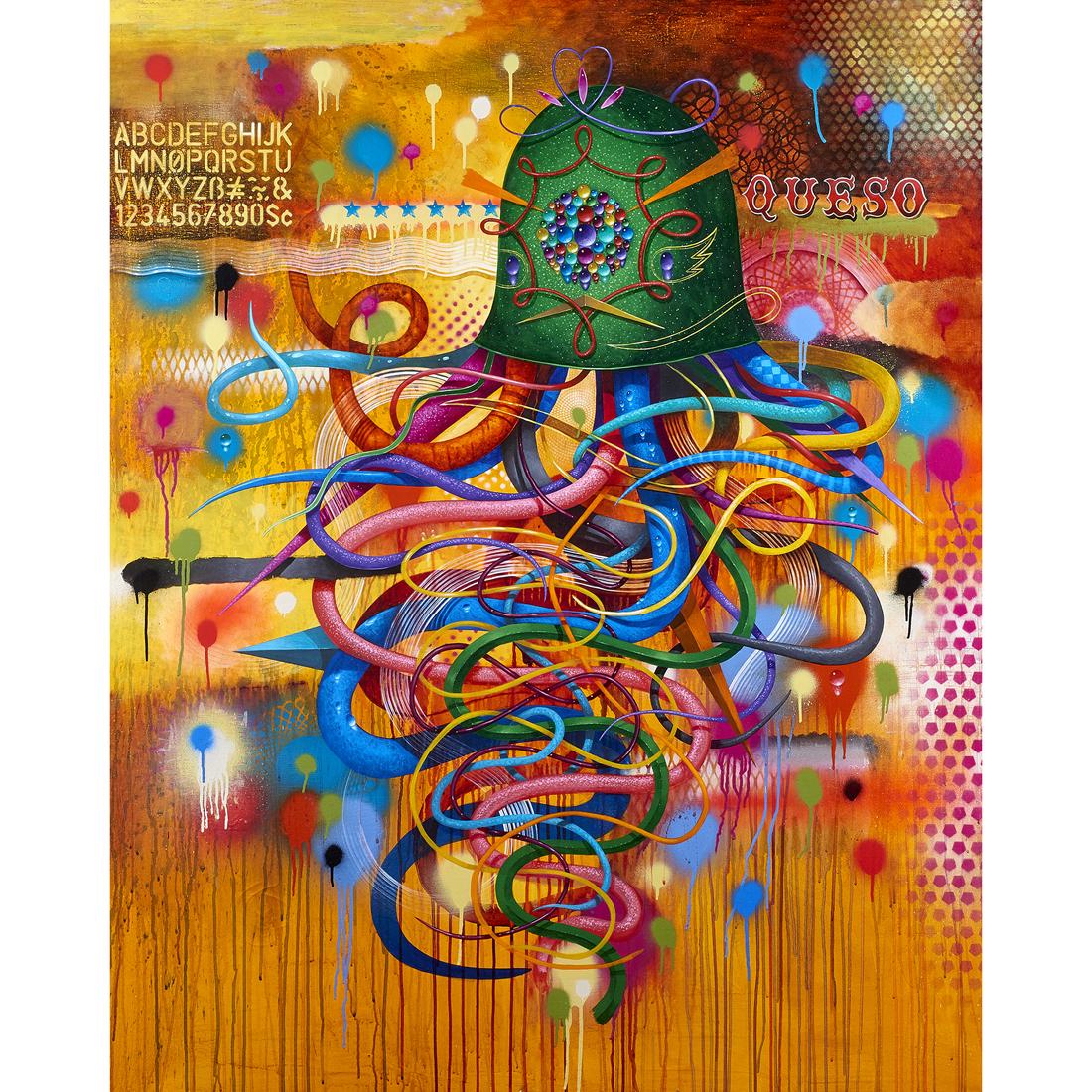 Painting, Jaime "Germs" Zacarias (1 of 3)