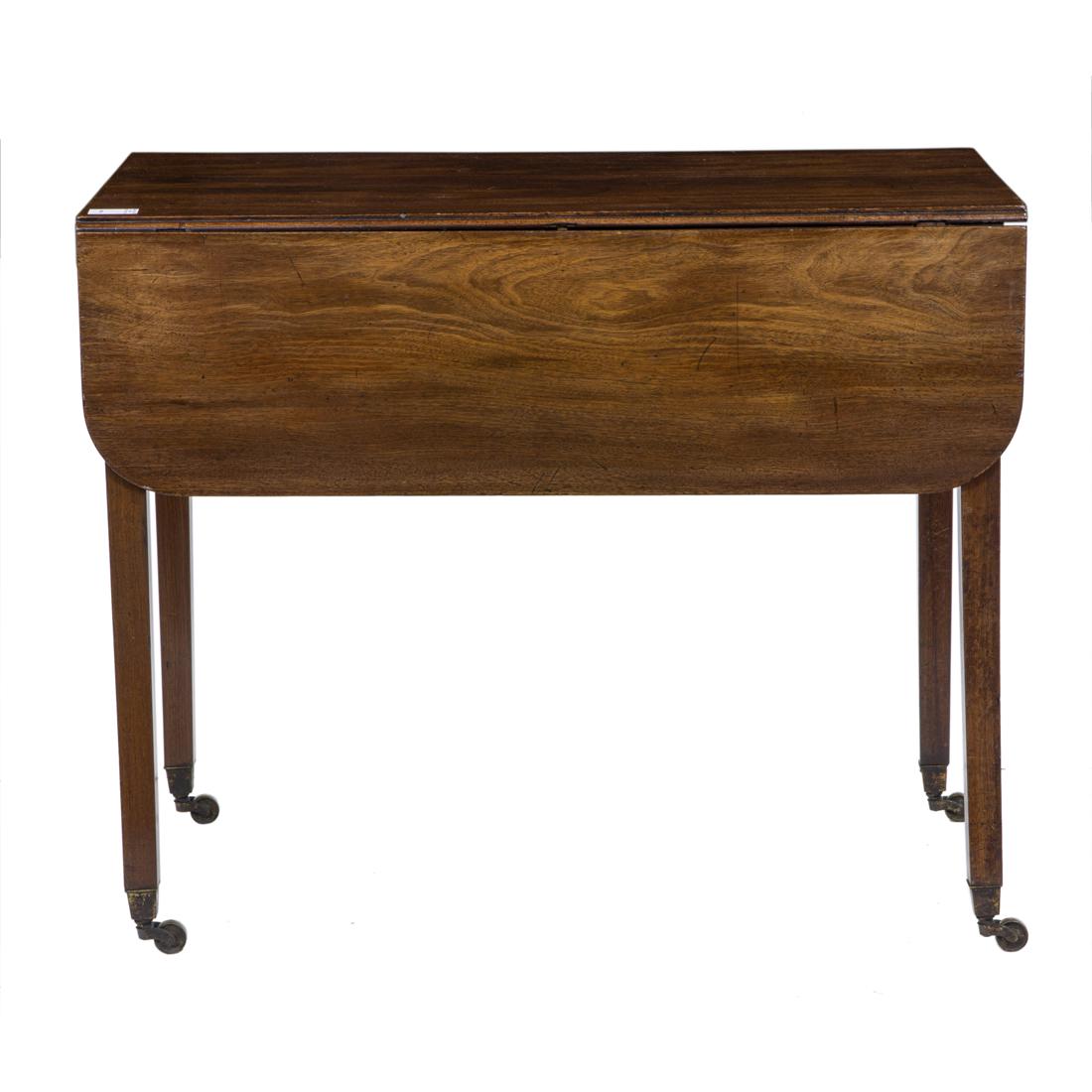 An early 19th Century Pembroke mahogany drop leaf table (1 of 4)